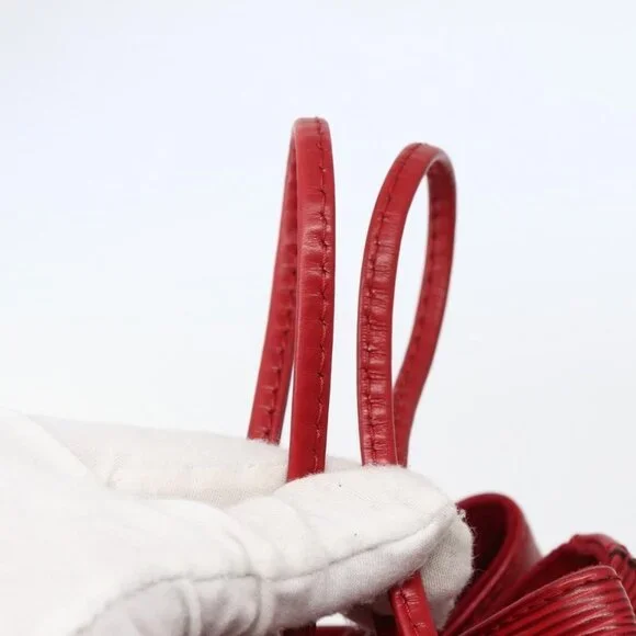 Authentic LOUIS VUITTON Epi Noe Shoulder Bag Red M44007 LV - Picture 2 of 16